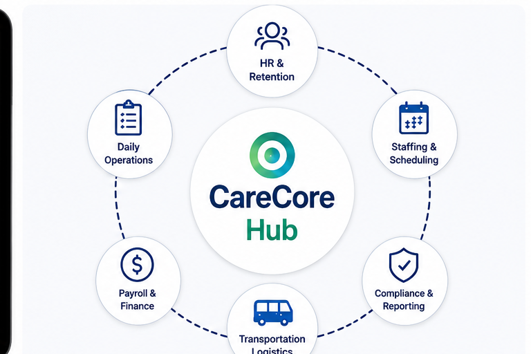CareCore Hub diagram